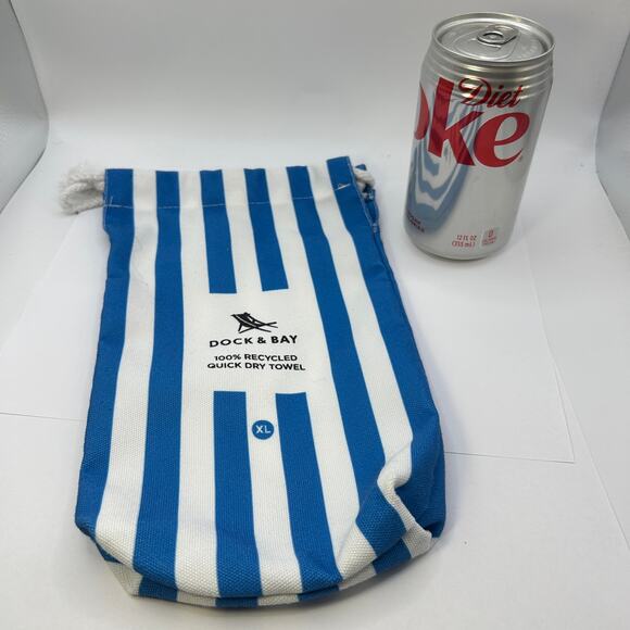 Bag Only No Towel Dock & Bay Bag for 100% Recycled Quick Dry Towel XL Drawstring - Picture 1 of 5